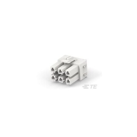 Te Connectivity PDL 6P PLUG 6.5 D/R(GWT) NAT 2005252-1